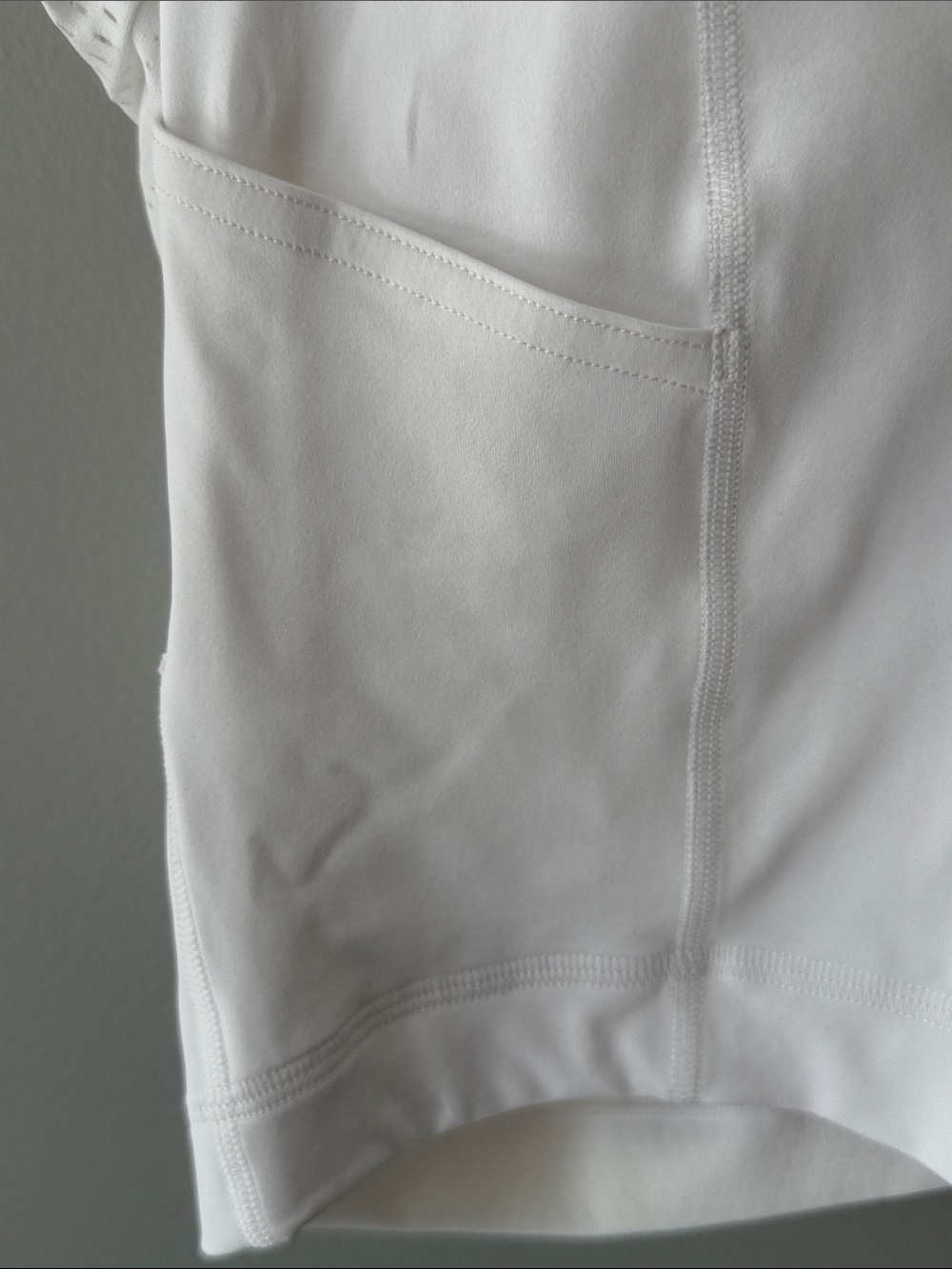lululemon athletica White Pleated Open-Knit High-Rise Tennis Athletic Skirt-4 - Picture 6 of 14